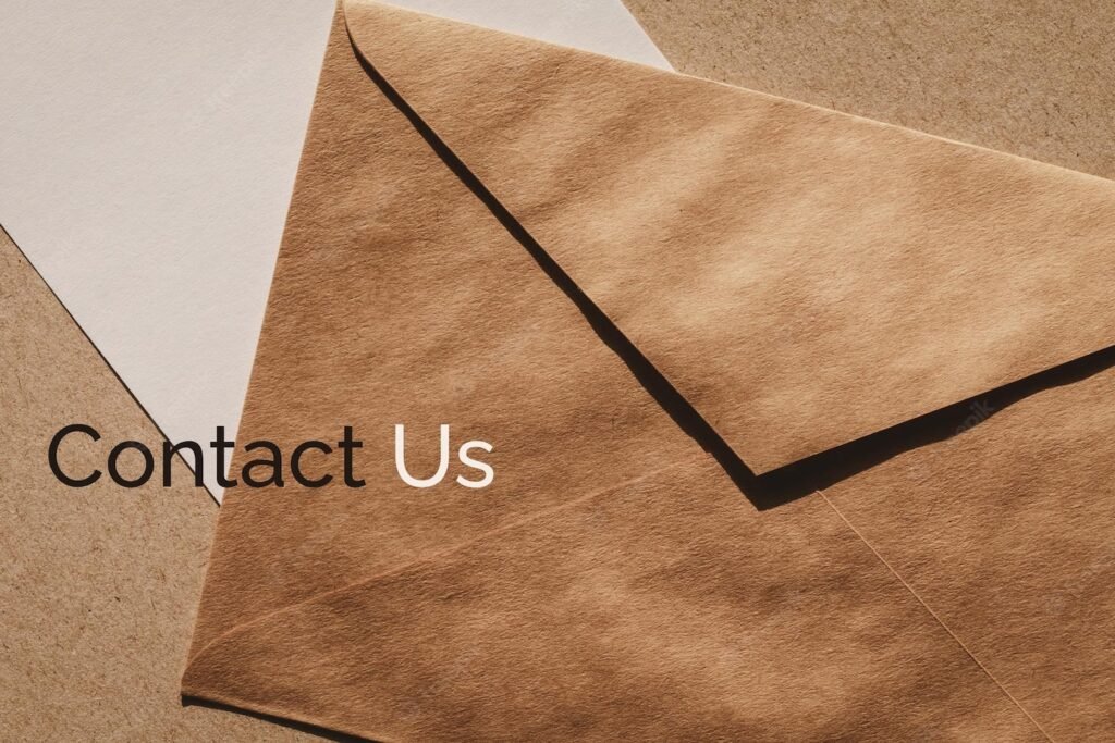 contact us banner customer support web page brown envelope white paper note 284753 1619